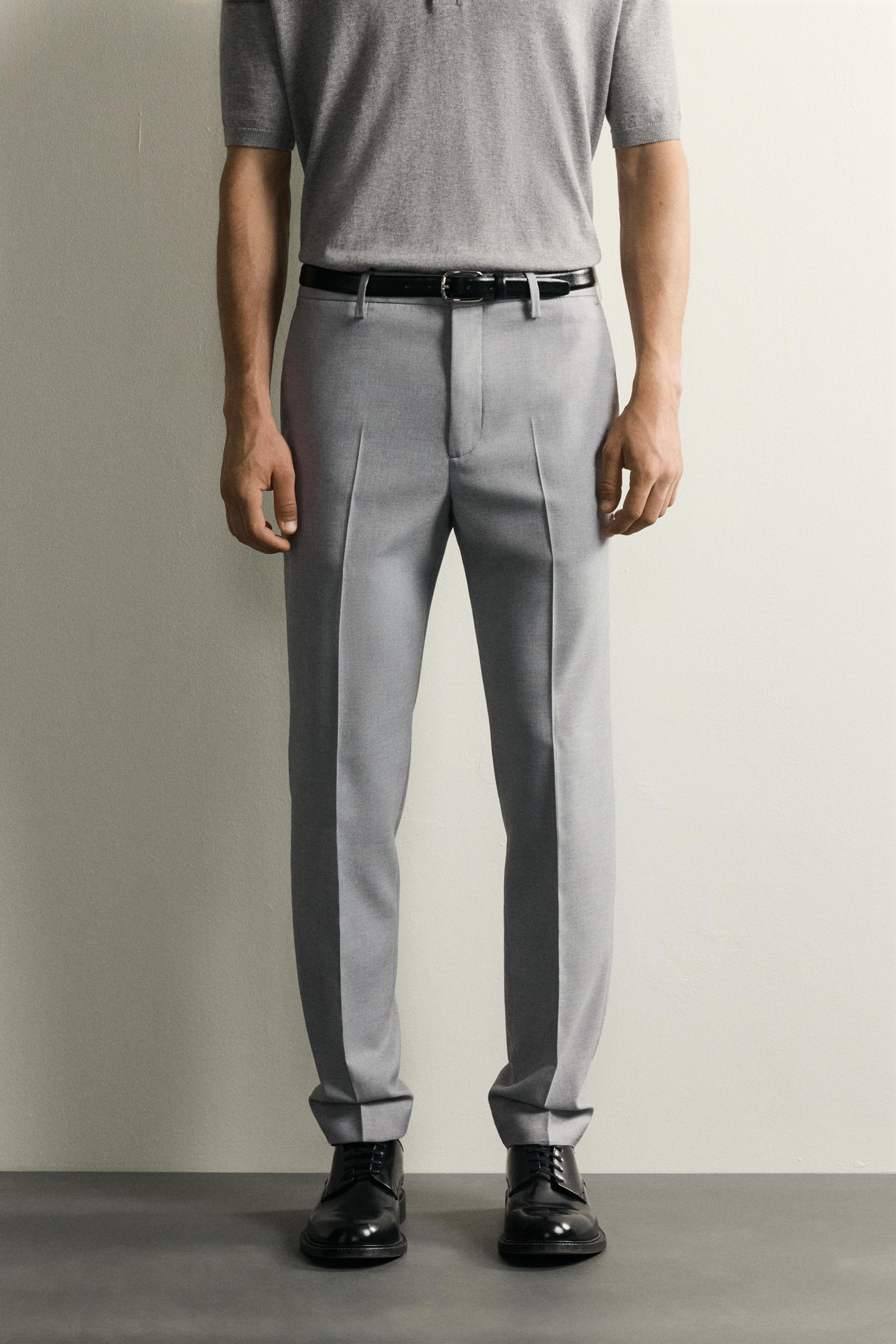STRETCH SUIT PANTS